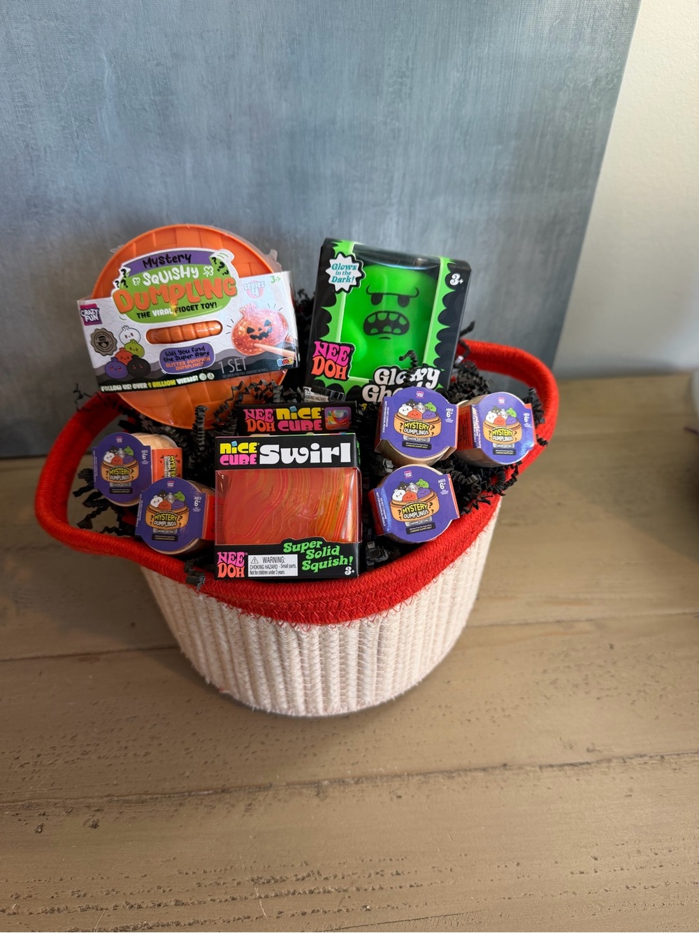 Halloween NeeDoh & RMS Dumpling Boo Basket